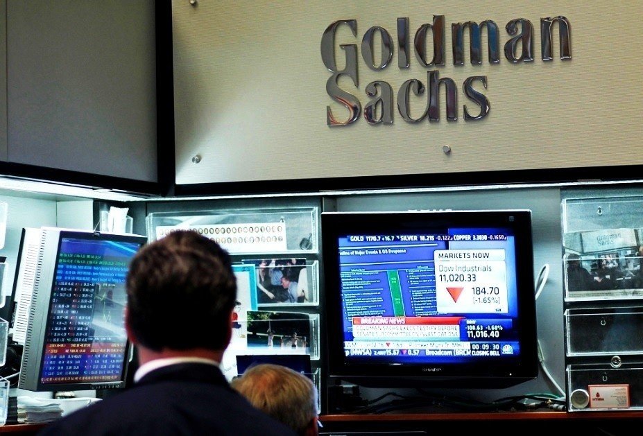 Una oficina de Goldman Sachs.