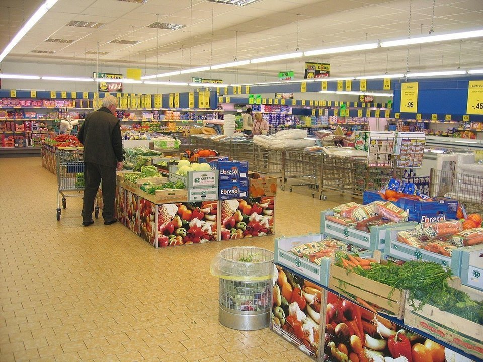 Supermercado Lidl.