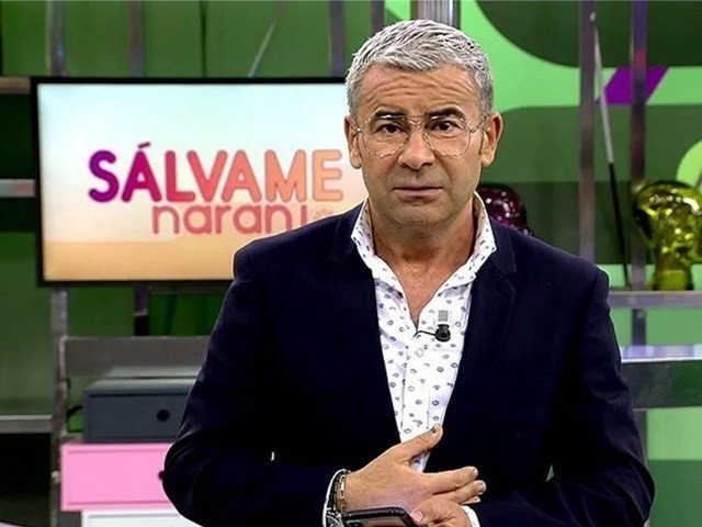 Jorge Javier Vázquez durante la emisión de 'Sálvame', en Telecinco.