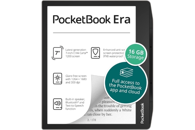 PocketBook 700 Era Silver Elegancia y Tecnología en un Solo Dispositivo