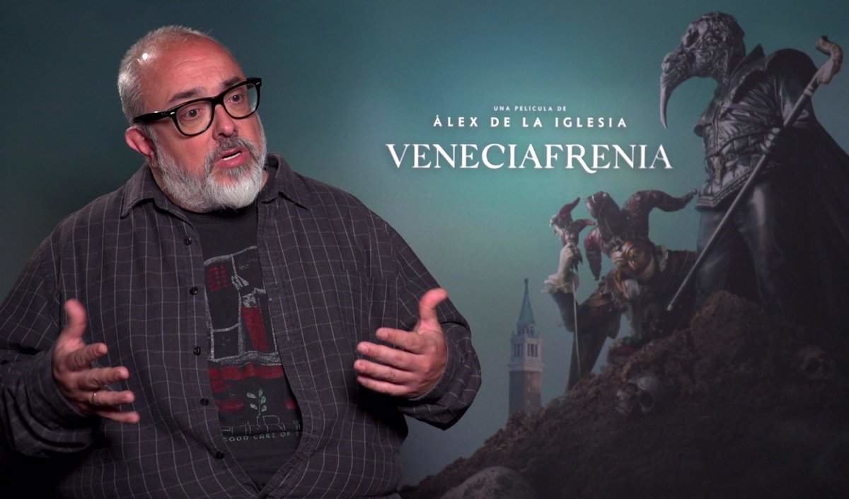 El director de cine de Álex de la Iglesia.
