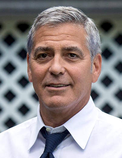 George Clooney, actor. Fuente | Wikipedia.