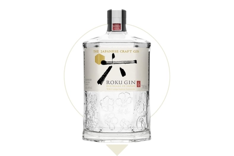 Roku Gin Ginebra Artesanal Japonesa Premium, 43%, 700ml